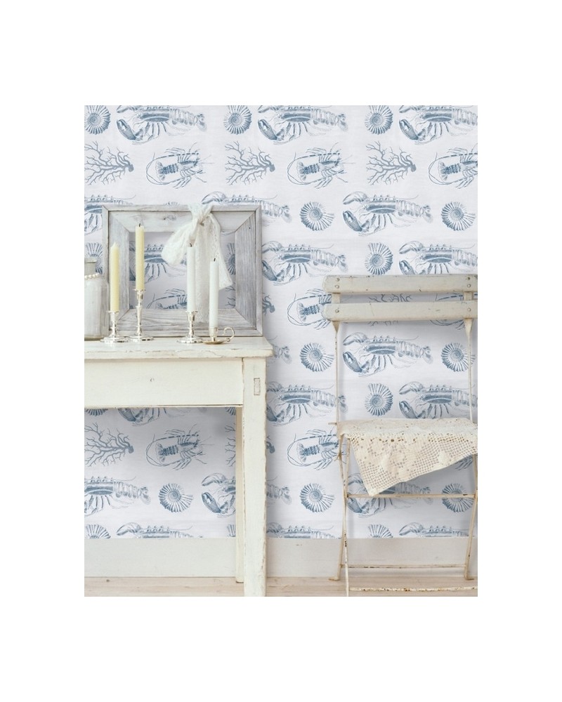 Wallpaper LOBSTER BLUE WP20014 - MIND THE GAP