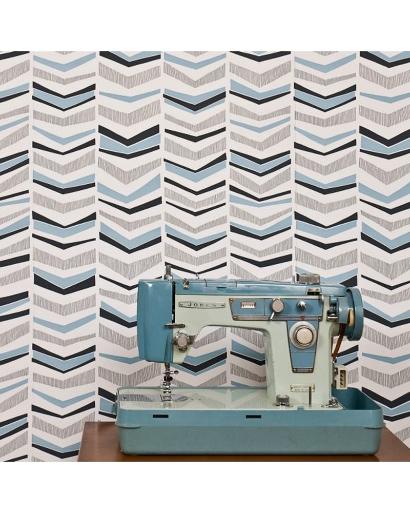 Papel de parede MISP1106 CHEVRON HUMBUG - MISSPRINT