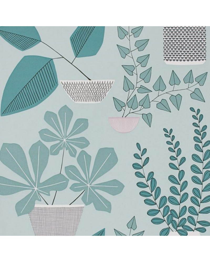 Tapete MISP1178 HOUSE PLANTS MARINA - MISSPRINT Tapete MISP1178 HOUSE PLANTS MARINA - MISSPRINT