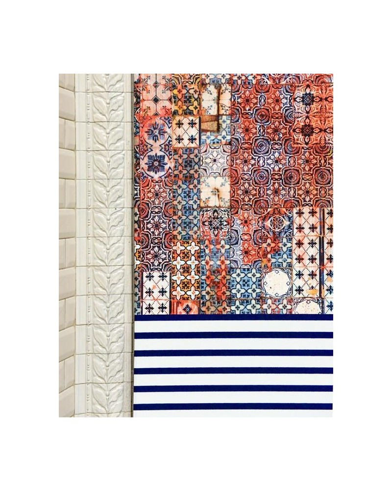 Papier peint PORTO - MANDARINE 3304-02 - JEAN PAUL GAULTIER