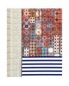 Papier peint PORTO - MANDARINE 3304-02 - JEAN PAUL GAULTIER