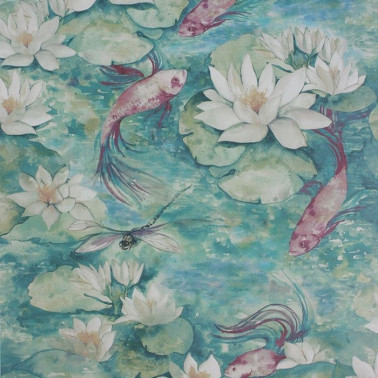 Carta da Parati WATER LILY W7148-02 - MATTHEW WILLIAMSON