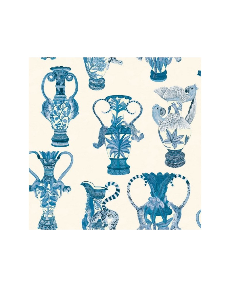 Papel de parede Khulu Vases 109-12059 - COLE and SON Papel de parede Khulu Vases 109-12059 - COLE and SON