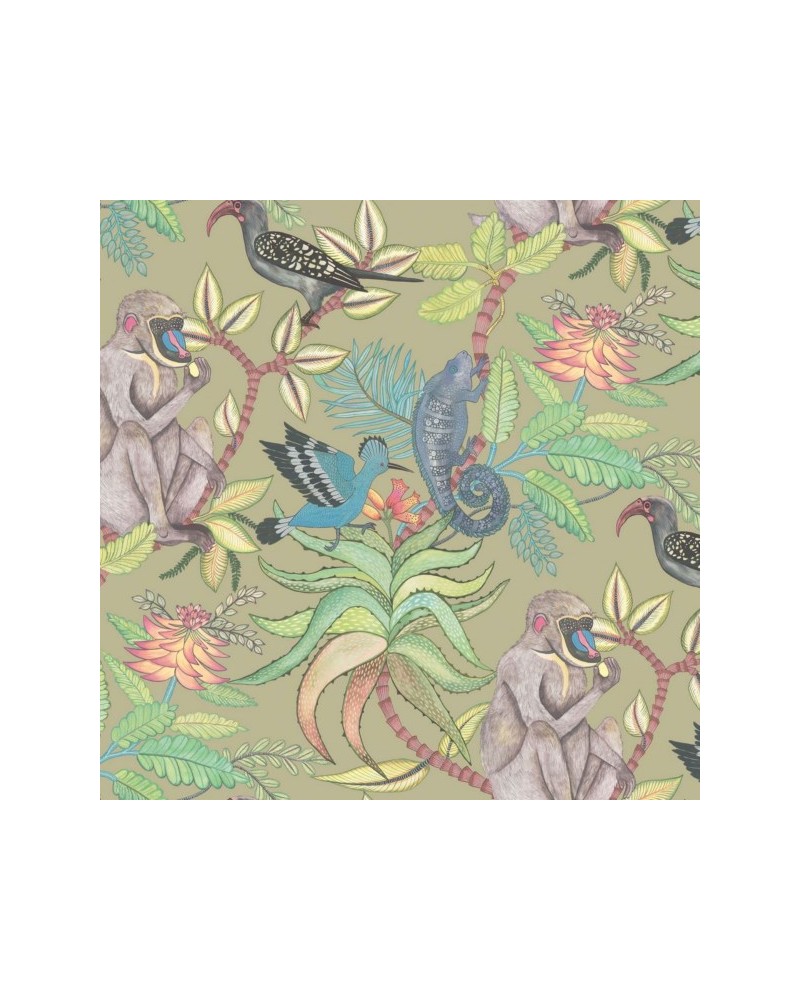 Papel de parede Savuti 109-1005 - COLE and SON Papel de parede Savuti 109-1005 - COLE and SON