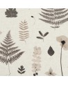 Tecido F1089-02 HERBARIUM CHARCOAL NATURAL CLARKE & CLARKE