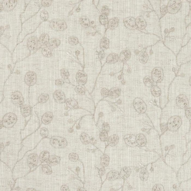 Fabric F1090-04 HONESTY NATURAL GILVERY CLARKE & CLARKE