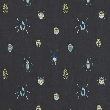 Fabric F1095-02 BEETLE MINERAL CLARKE & CLARKE