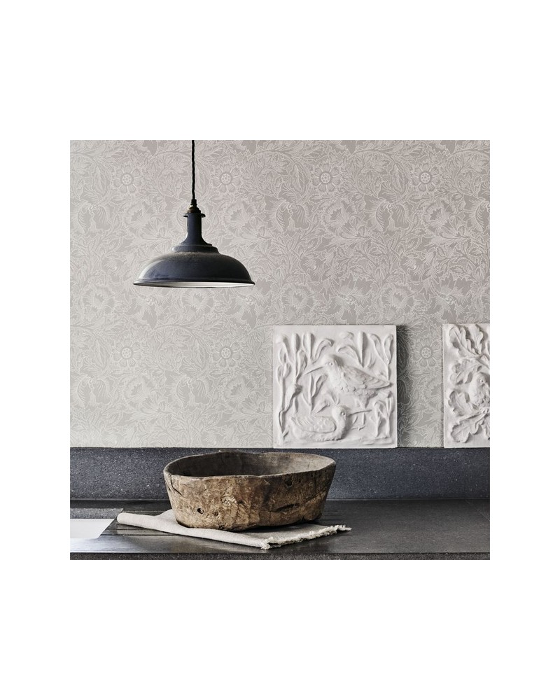 Papier peint DMPU216034 PURE POPPY - MORRIS CO
