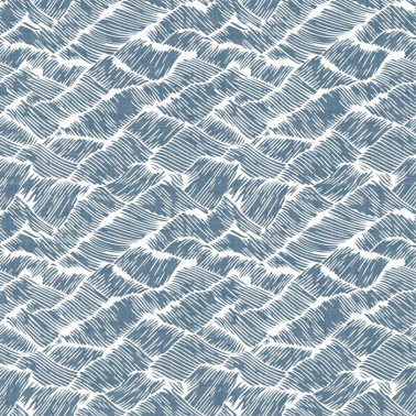 Wallpaper 6600001 AUGUSTE BLUE - COORDONNE