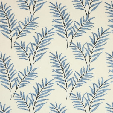 Tela J915F-03 HAYWOOD LEAF Blue JANE CHURCHILL