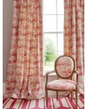 Fabric J924F-06 EDEN Aqua JANE CHURCHILL