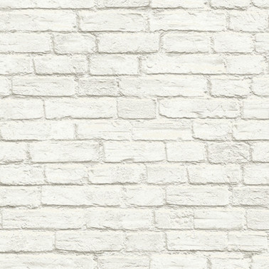 Papier peint OY35308 WHITE BRICK - WALLQUEST