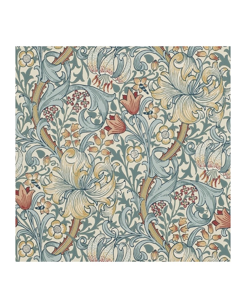 Papel de parede DMCR216461 GOLDEN LILY - MORRIS CO Papel de parede DMCR216461 GOLDEN LILY - MORRIS CO
