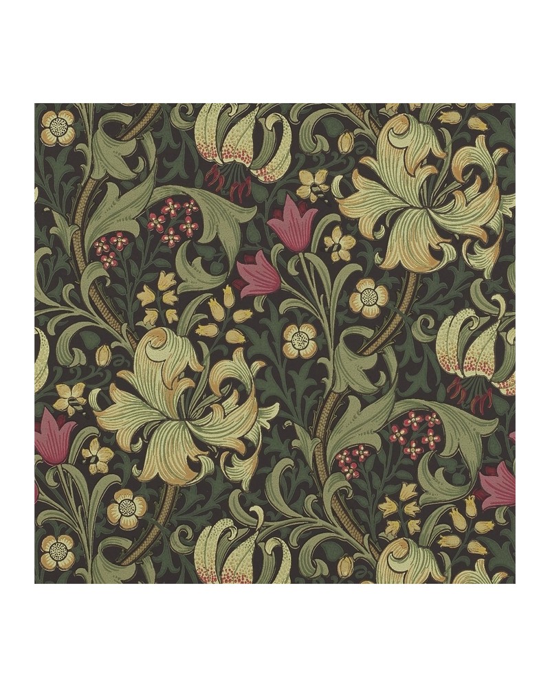 Papel de parede DMCR216463 GOLDEN LILY - MORRIS CO Papel de parede DMCR216463 GOLDEN LILY - MORRIS CO