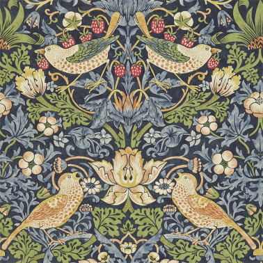 Papel de parede DMCR216476 STRAWBERRY THIEF - MORRIS CO