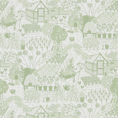 Carta da Parati DHPO216351 THE ALLOTMENT - Sanderson