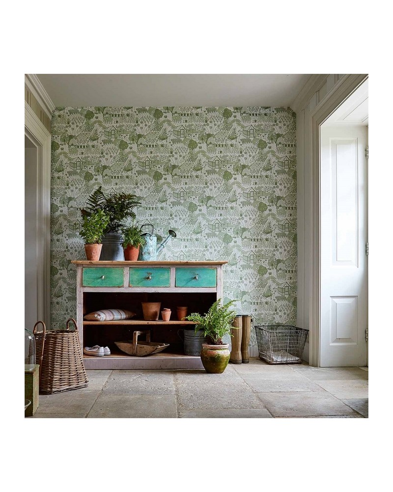 Carta da Parati DHPO216351 THE ALLOTMENT - Sanderson