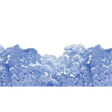 Wallpaper R13055-8 BELLEWOOD PORCELAIN TOILE - REBEL WALLS