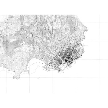 Papier peint NO 5 - Maps R13841 - REBEL WALLS