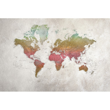 Papier peint NO 5 - Maps R13902 - REBEL WALLS