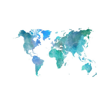 Papier peint NO 5 - Maps R13923 - REBEL WALLS