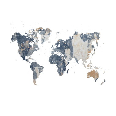 Papier peint NO 5 - Maps R13924 - REBEL WALLS