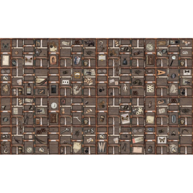 Papel de parede NO 7 - Curious R14261 - REBEL WALLS