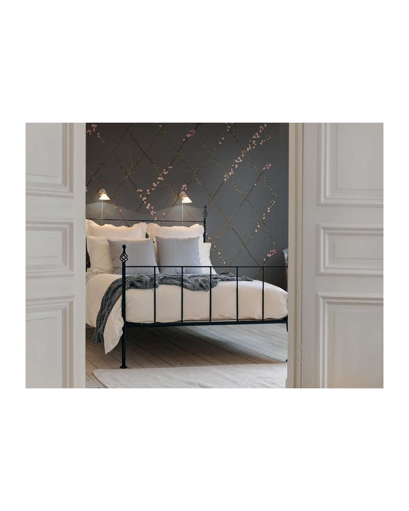 Carta da Parati R13222-6 WINDING SPRING BLACK - REBEL WALLS