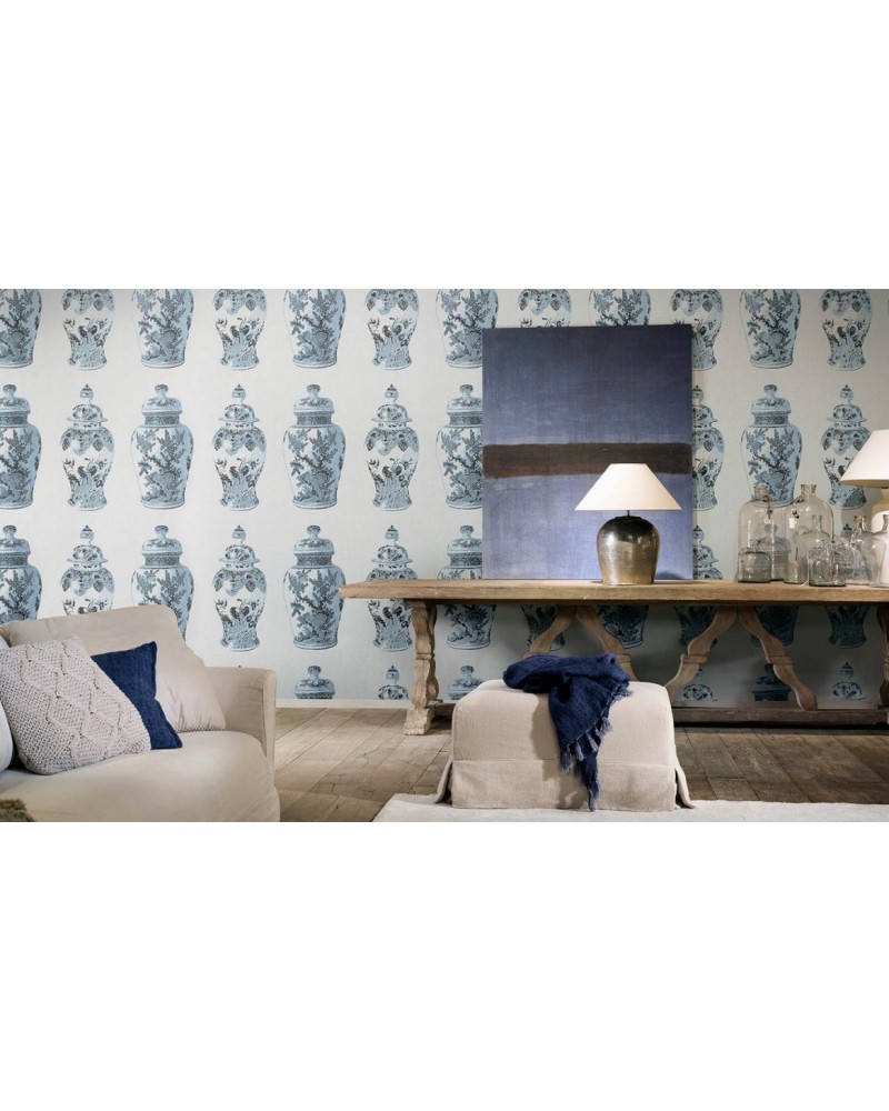 Papel de parede 80000 POTERIE - FLAMANT