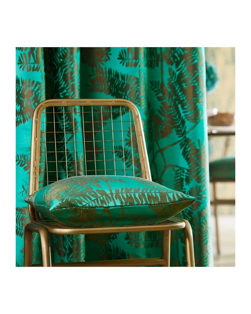 Fabric HLUT132594 EXTRAVAGANCE Esmerald Harlequin