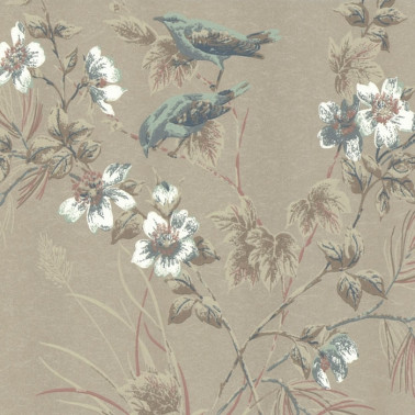 Papel de parede ROSEMORE 1601-100-04 - 1838 WALLCOVERINGS
