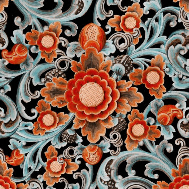 Papel de parede FLORAL PAINTING Dark WP20252 - MIND THE GAP