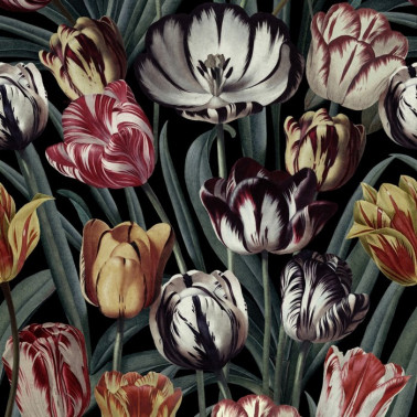 Papel Pintado TULIPA Dark WP20177 - MIND THE GAP