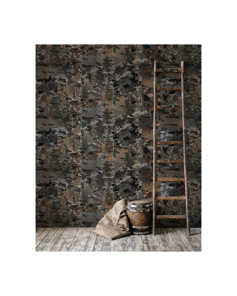 Papel Pintado CAMO Brown WP20202 - MIND THE GAP