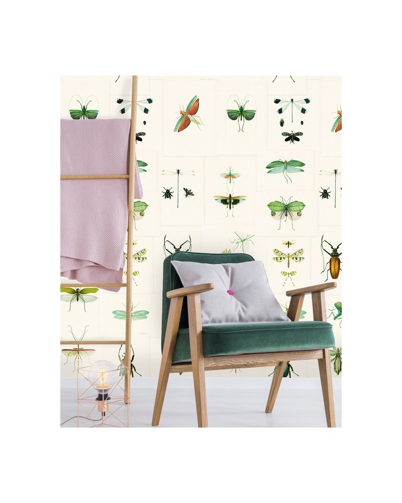Papel Pintado ENTOMOLOGY Green WP20234 - MIND THE GAP