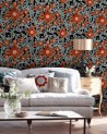 Carta da Parati FLORAL PAINTING Dark WP20252 - MIND THE GAP