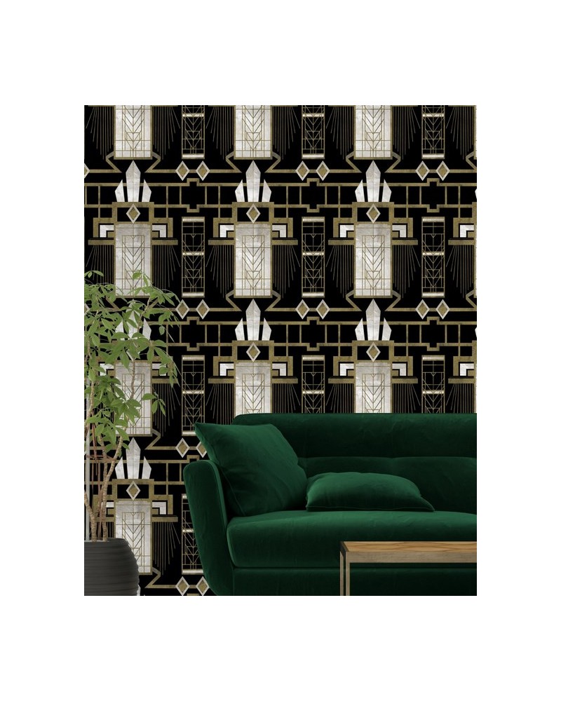 Papel de parede GLAMOUR Dark WP20226 - MIND THE GAP