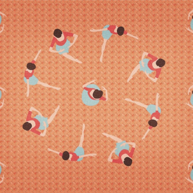 Papel de parede 6500019 BALLERINAS - COORDONNE