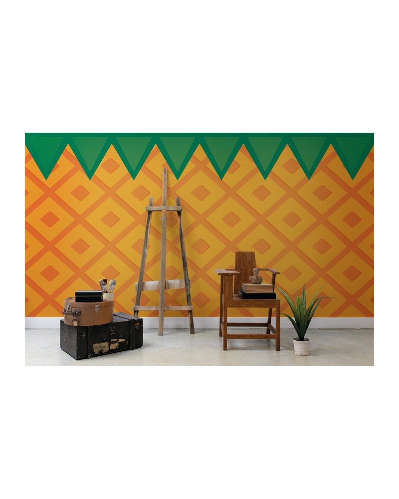 Papier peint 6500018 FRUIT PINEAPPLE - COORDONNE
