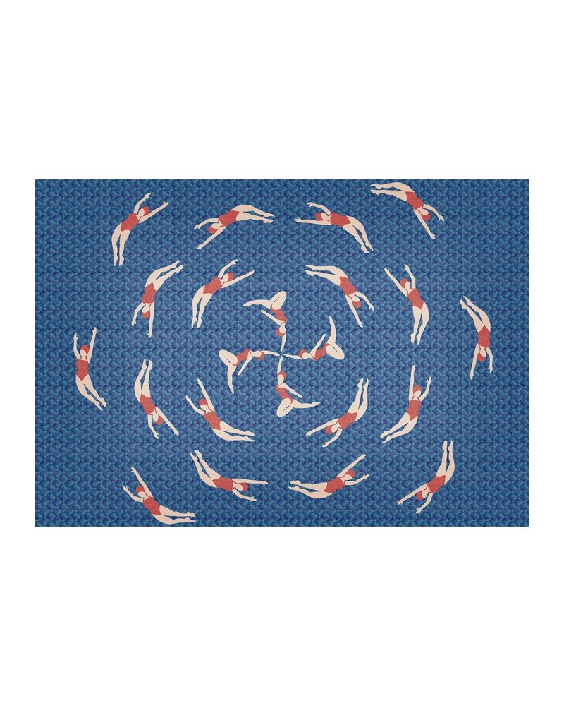 Papier peint 6500020 SWIMMERS - COORDONNE