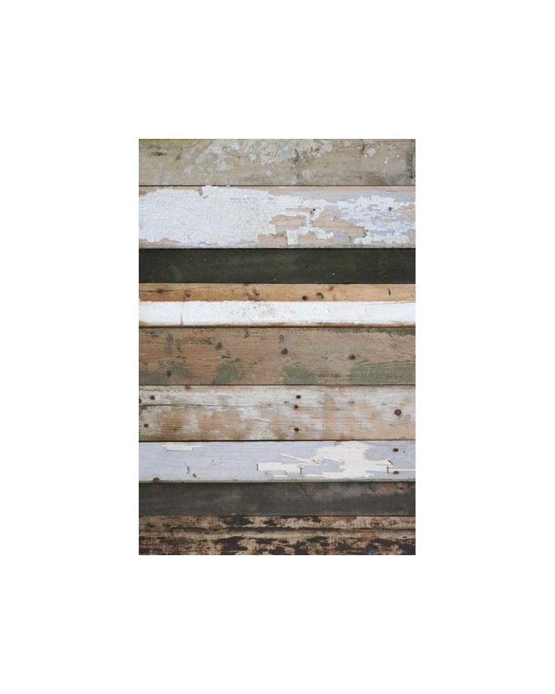 Papel de parede Scrapwood Black-White - STUDIO DITTE
