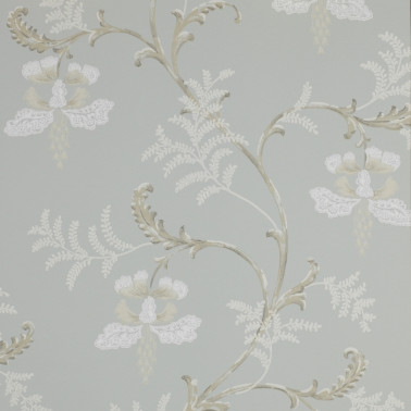 Papel de parede CFW7127-01 BELLFLOWER Old Blue - COLEFAX AND FOWLER