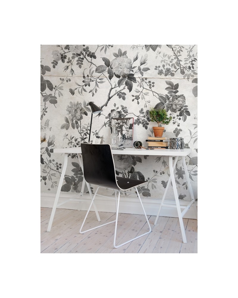 Carta da Parati R13072-5 ROSEGARDEN BLACK - REBEL WALLS