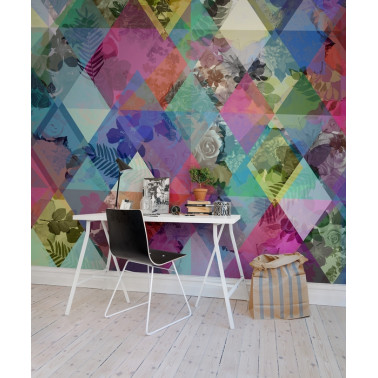 R13231-8 ROSES HARLEQUIN