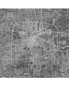Carta da Parati 6800301 URBAN MAP BLACK - COORDONNE