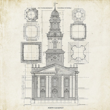 Papel Pintado 6800717 ARCHITECTURE PAPYRUS - COORDONNE