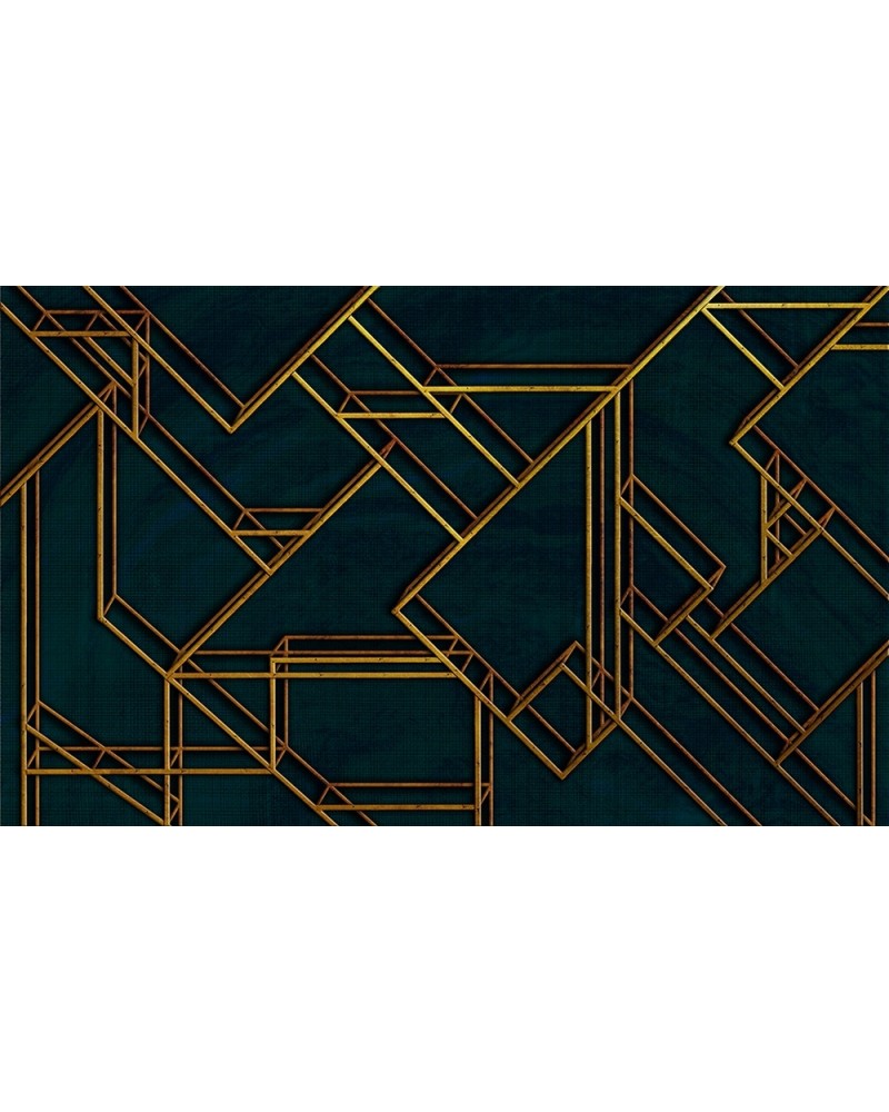 Papel Pintado 6800207 L. GEOMETRIC DARK BLUE - COORDONNE