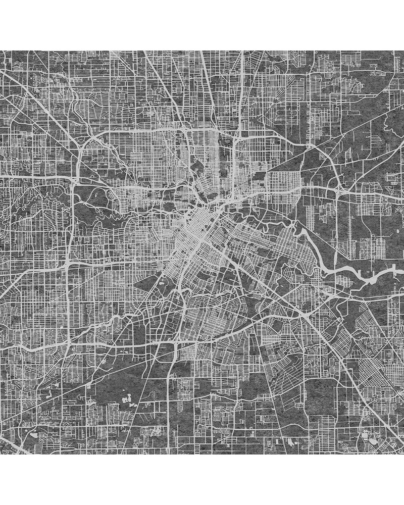 Carta da Parati 6800301 URBAN MAP BLACK - COORDONNE
