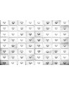 Papel de parede 6800509 DRAWERS WHITE - COORDONNE