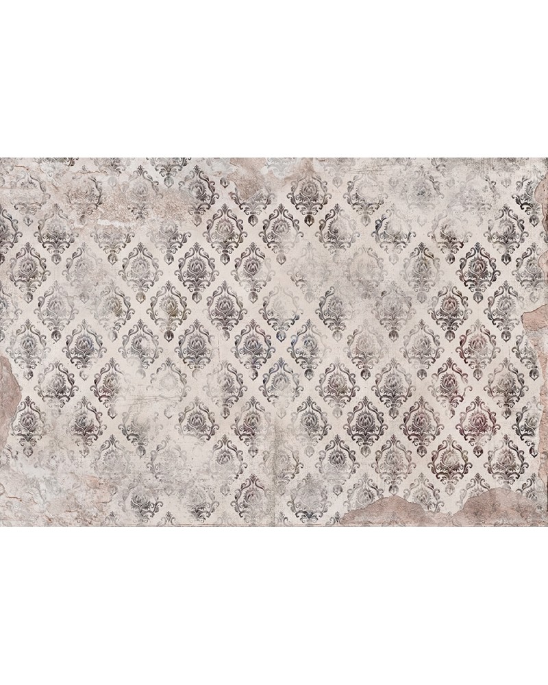 Papier peint 6800625 BROKEN DAMASK WINE - COORDONNE